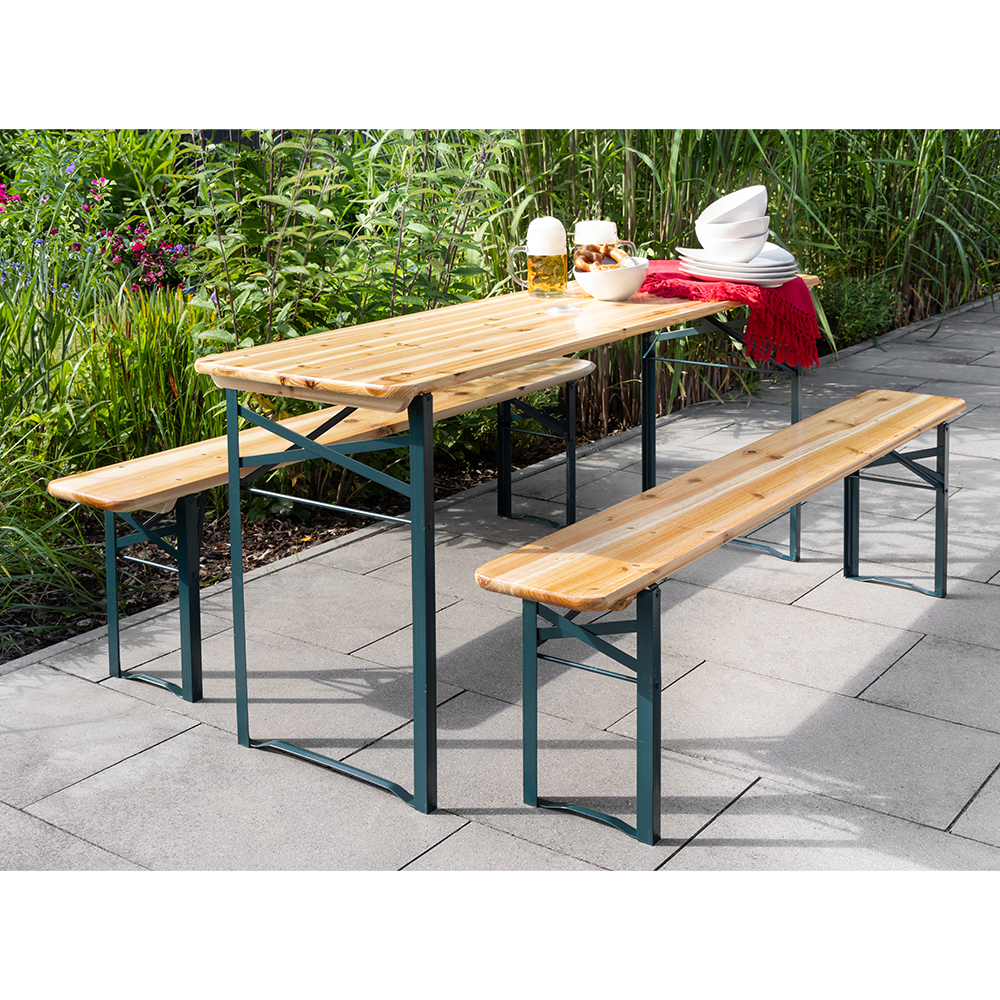 Better Home Bierzeltgarnitur 3 tlg. 167cm klappbar