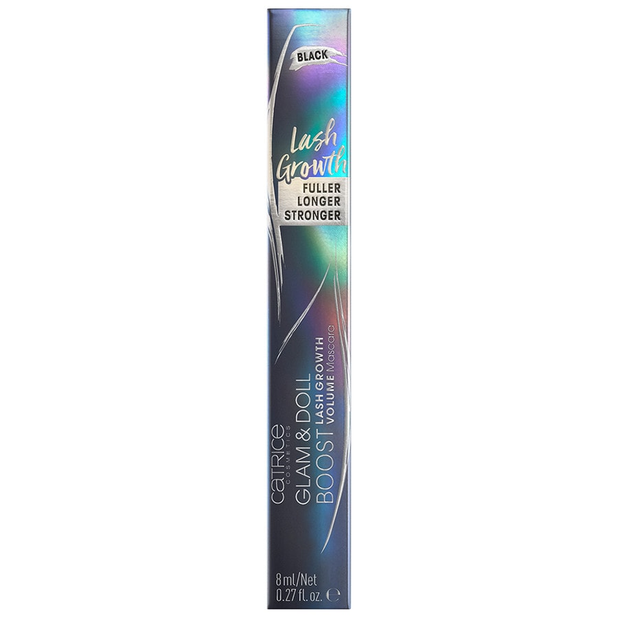 Catrice Glam & Doll Boost Lash Growth maskara na objem riasenky 010 Ultra Black