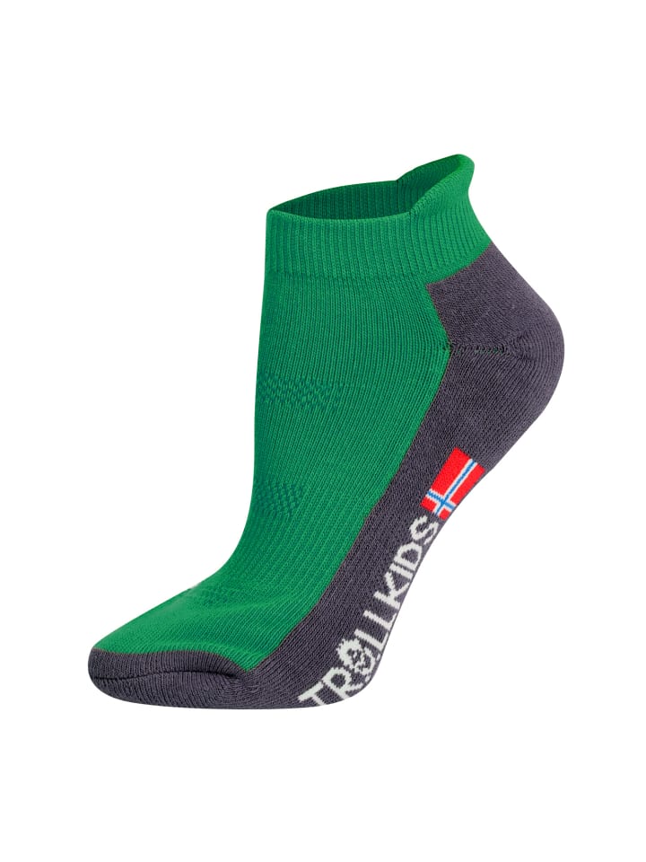 Trollkids Wandersocken Low Cut II in pepper green günstig kaufen