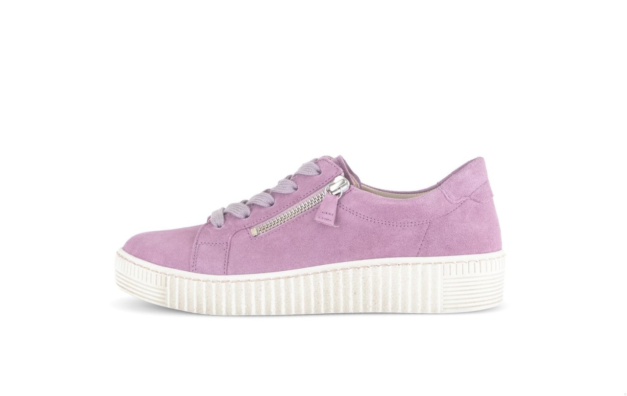 GABOR Freizeit Schnürer lila/pink Gabor Fashion Sneaker low 43.334.18 lila