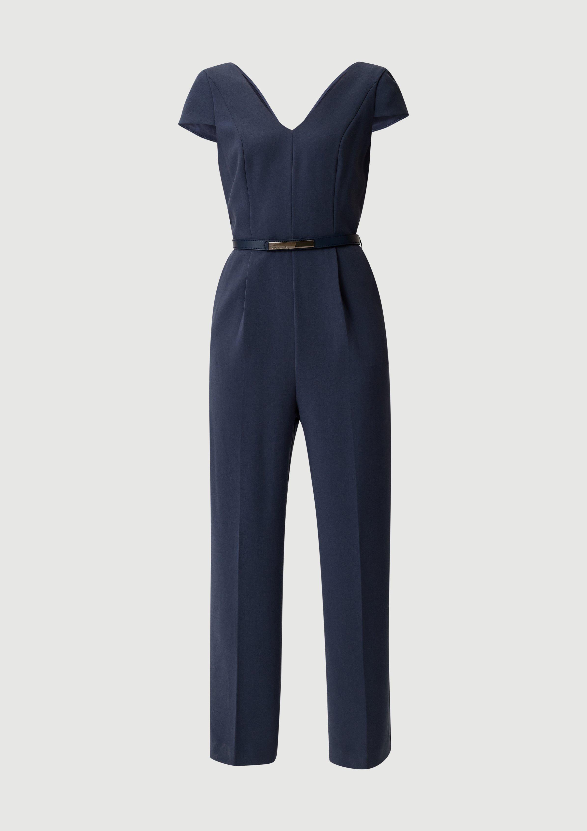 Overall aus Viskosemix - tiefblau