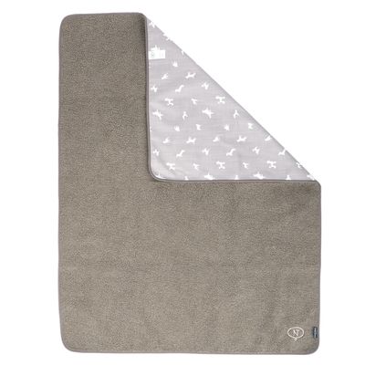Nomad Tales Blush wasserfeste Kuscheldecke Taupe