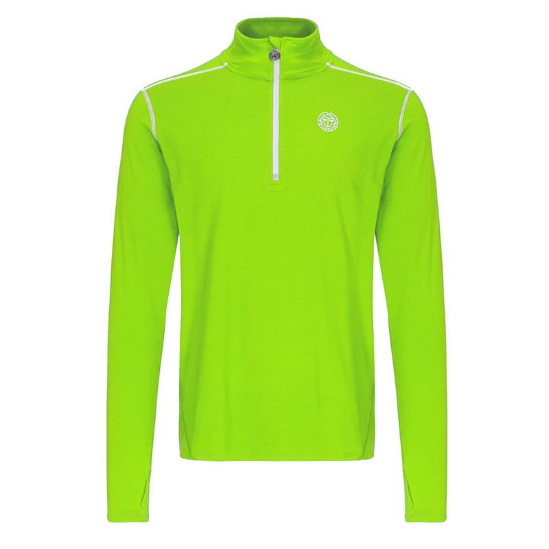BIDI BADU Zac Tech Longsleeve Tennisshirt Herren