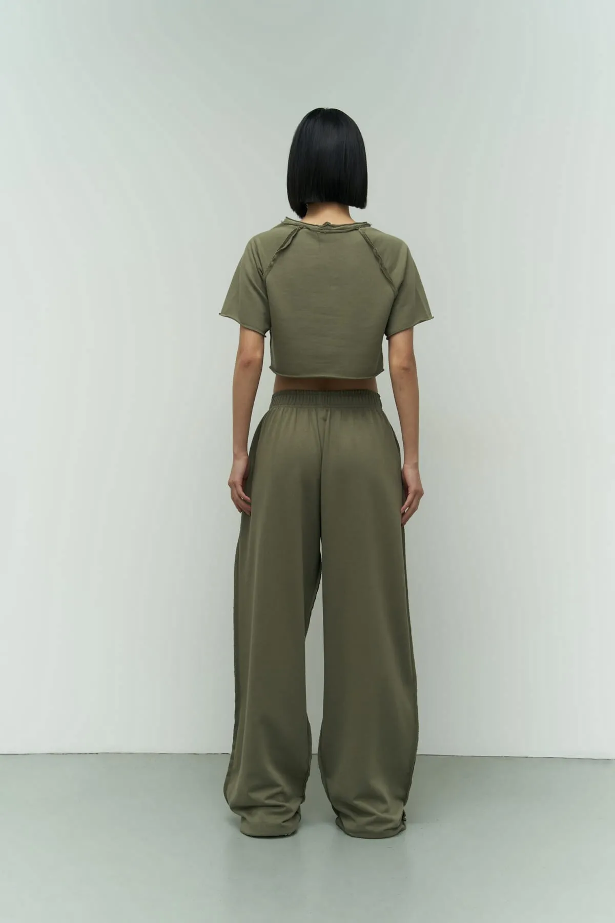 MAİ COLLECTİON  Trainingsanzug - Khaki - Regular Fit
