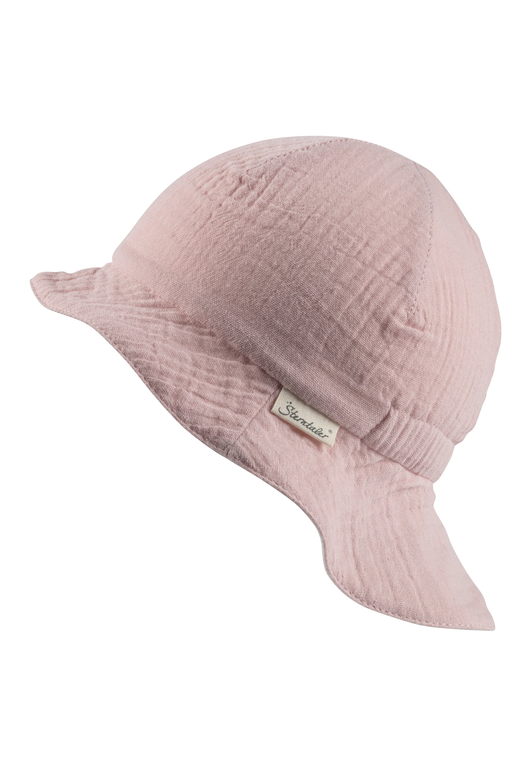Wende-Sonnenhut aus Baumwoll-Musselin (Bio) UV 30