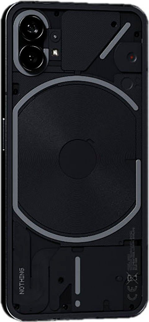 NOTHING Phone (1) Smartphone (16,64 cm/6,5 Zoll, 128 GB Speicherplatz, 50 MP Kamera)