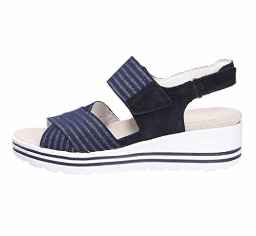 WALDLÄUFER Klassische Sandalen blau