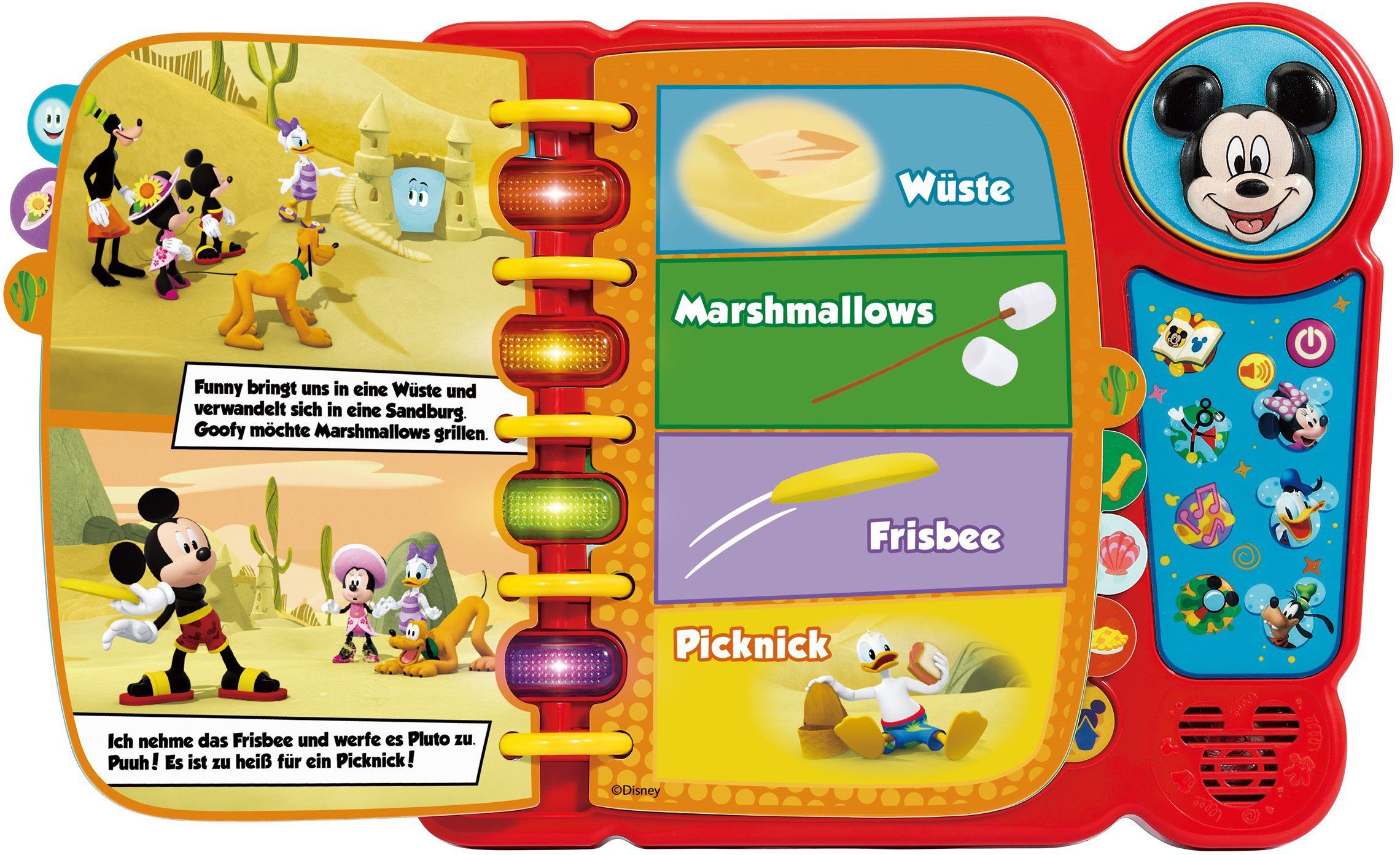 Vtech® Lernspielzeug Micky Maus Spielhaus - Entdeckerbuch