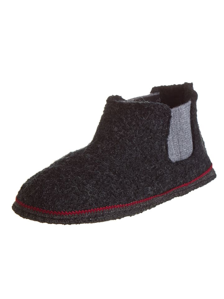 kitz pichler Hüttenschuhe in Anthrazit/ Grau günstig kaufen