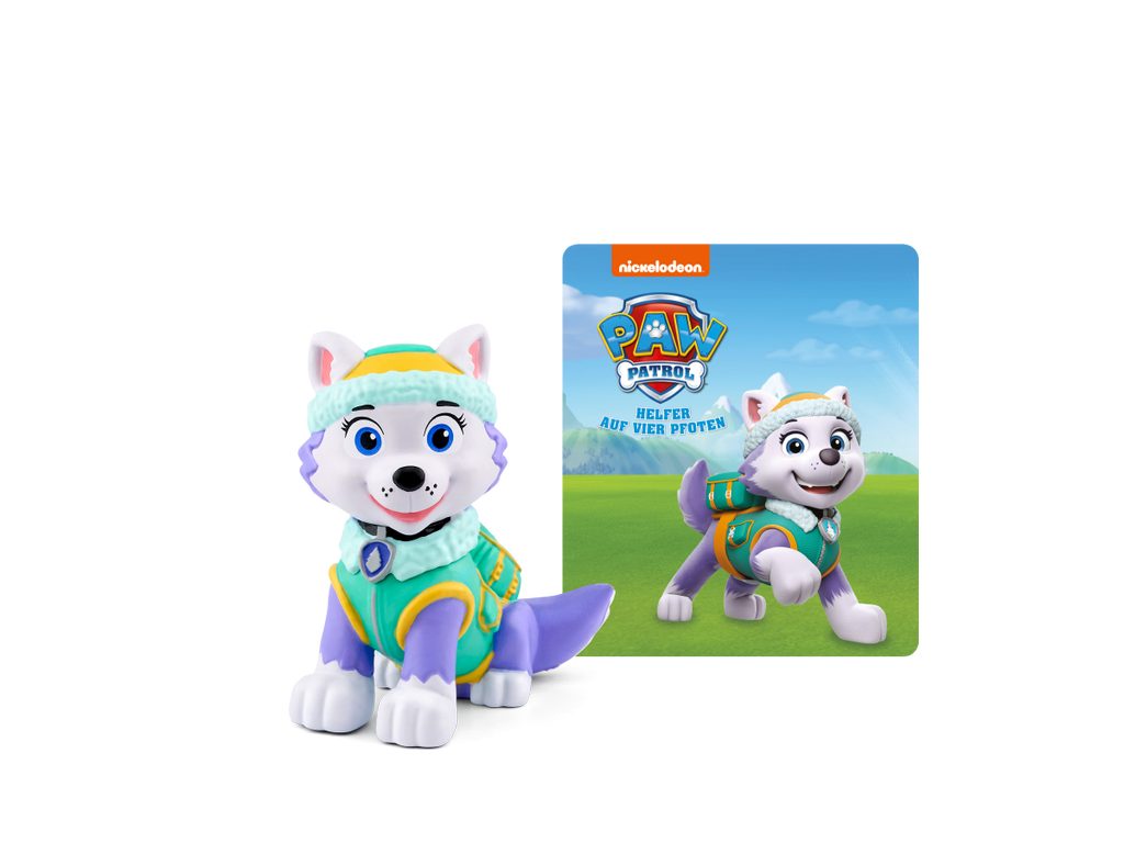 tonies Hörspielfigur Tonies Paw Patrol-Ein neuer Fellfreund, (1-St), Magnethaftend, handbemalt, integrierter NFC-Chip