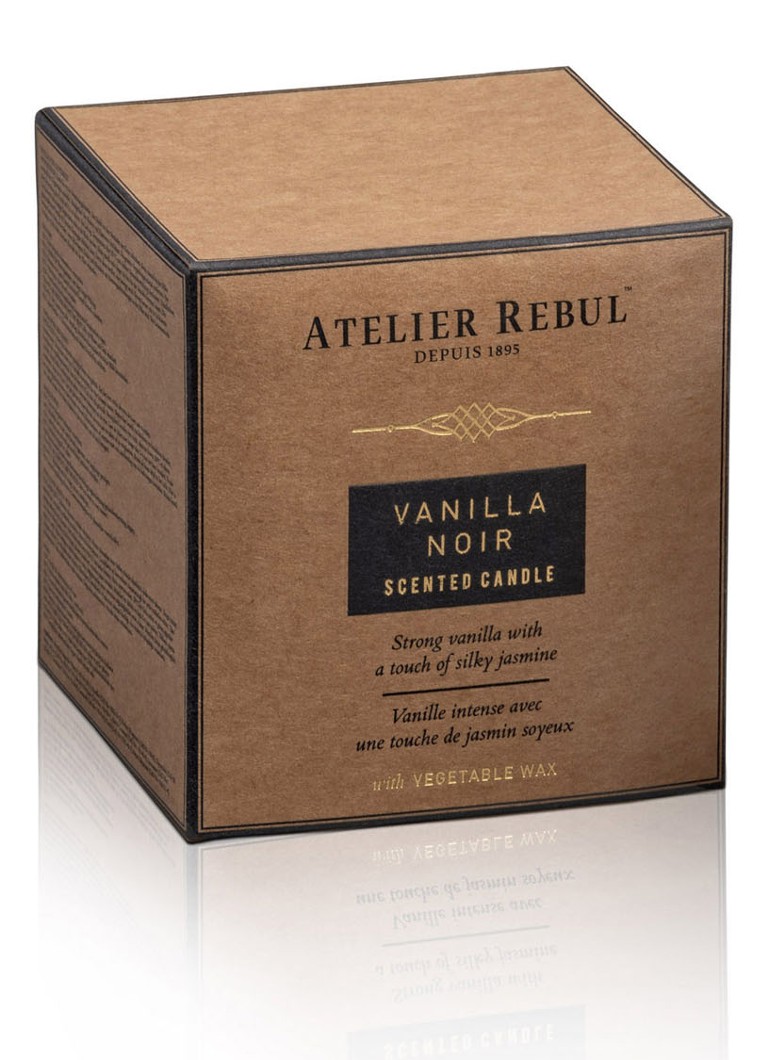 Bougies parfumées Atelier Rebul Vanille Noir
