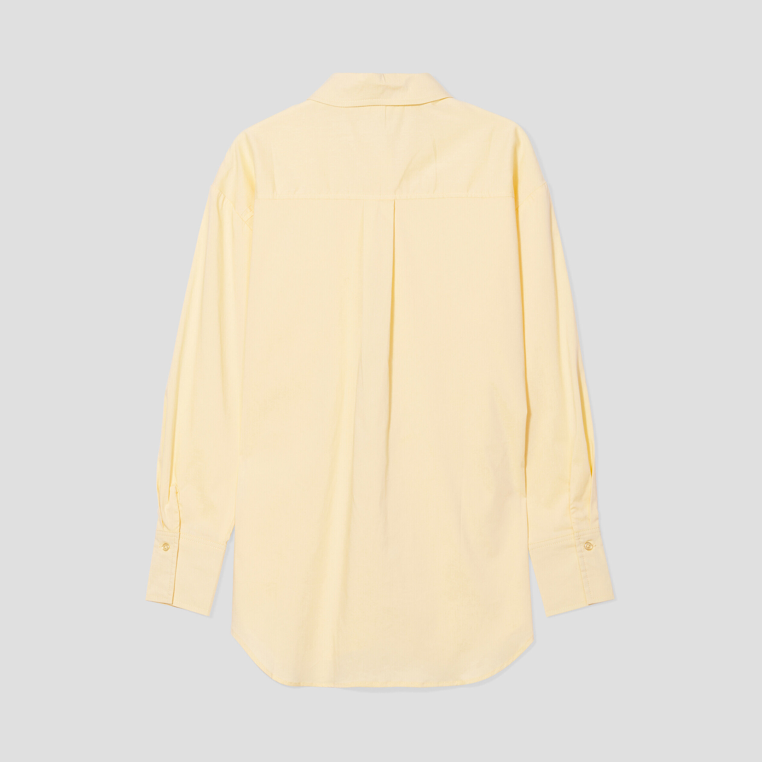 Chemise manches longues jaune femme | Cache Cache