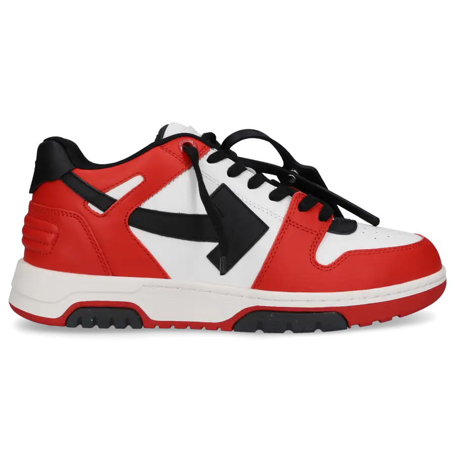 Off-White - Sneaker low OUT OF OFFICE Kalbsleder - rot