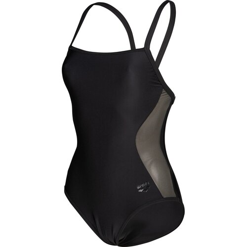 DAMEN SCHWIMMANZUG WOMEN'S MESH PANELS SWIMSUIT CLOSED BACK