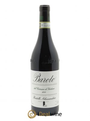 Barolo DOCG Del Comune di Verduno Fratelli Alessandria  2018 - Lot de 1 Bouteille
