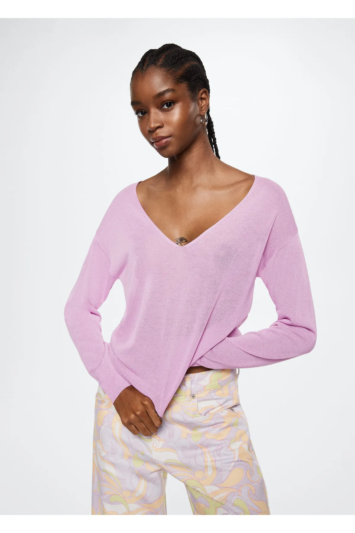 MANGO  Rosa Damenpullover 37050454