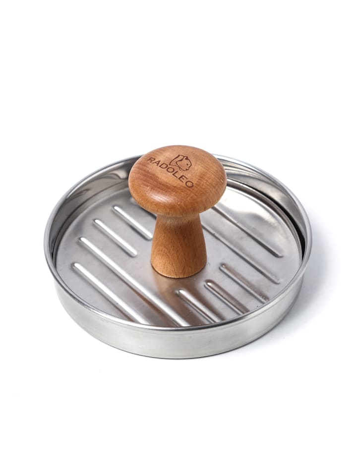 RADOLEO Profi Burgerpresse Edelstahl in silber günstig kaufen onesize