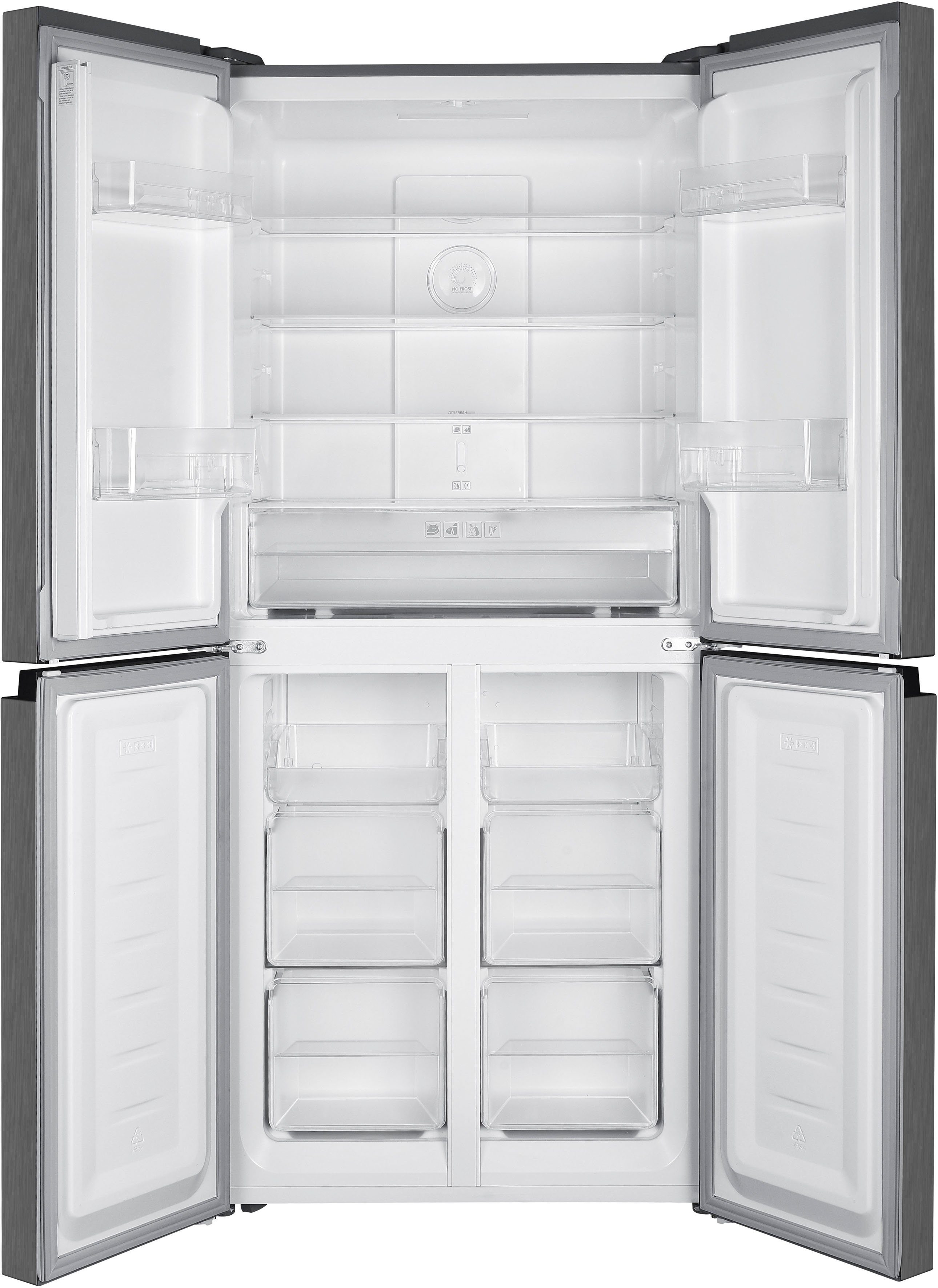 Hanseatic Multi Door HCDD18080EI, 180,0 cm hoch, 79,0 cm breit, NoFrost, Türalarm