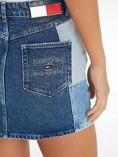 TOMMY-JEANS Damen Jeansrock