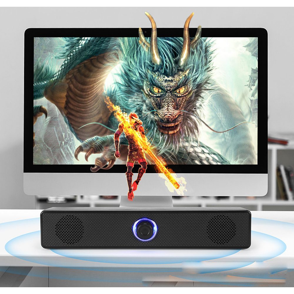 JedBesetzt Soundbox-Computer,Intelligente Rauschunterdrückung Soundbar