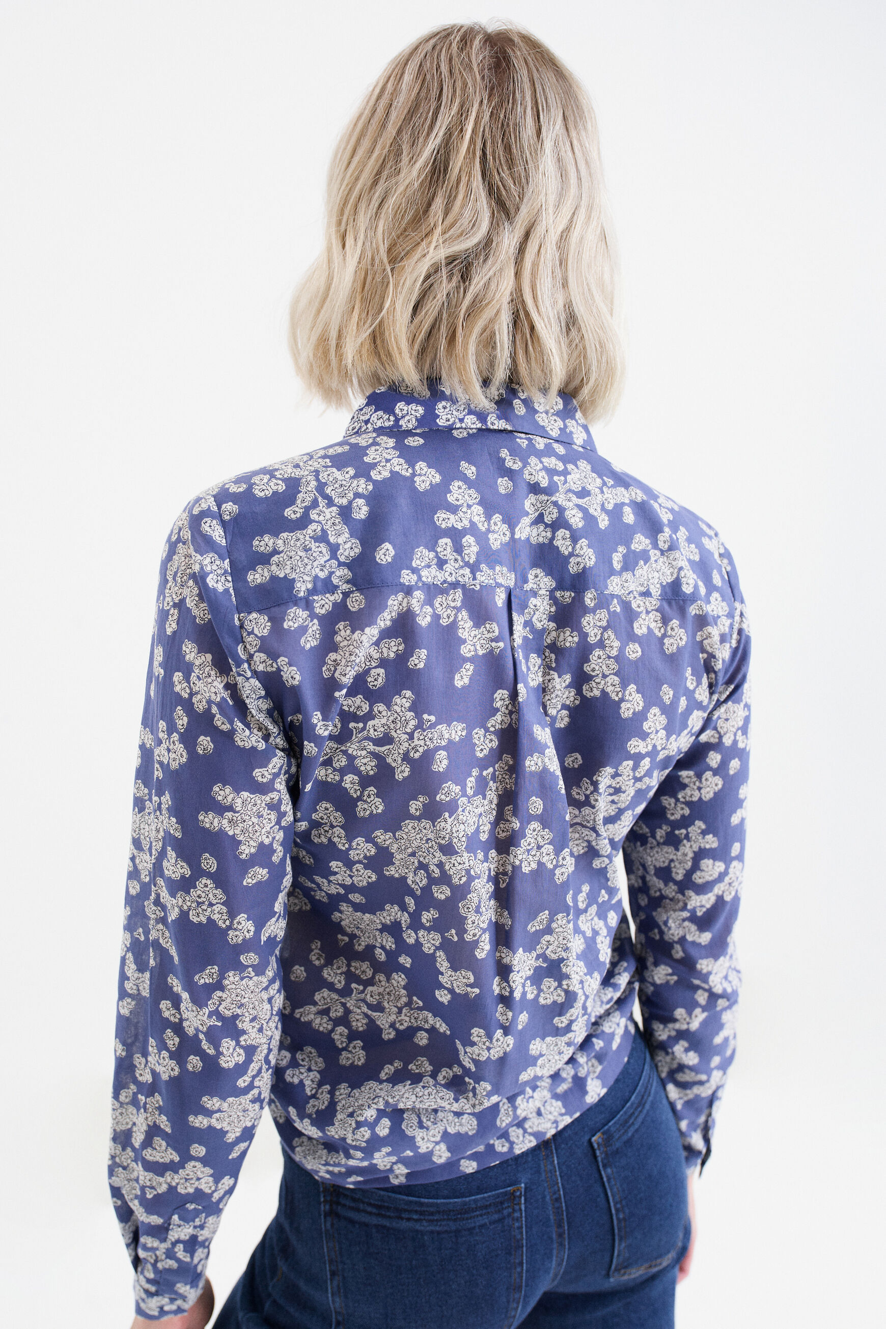 chemise jessica bleu femme