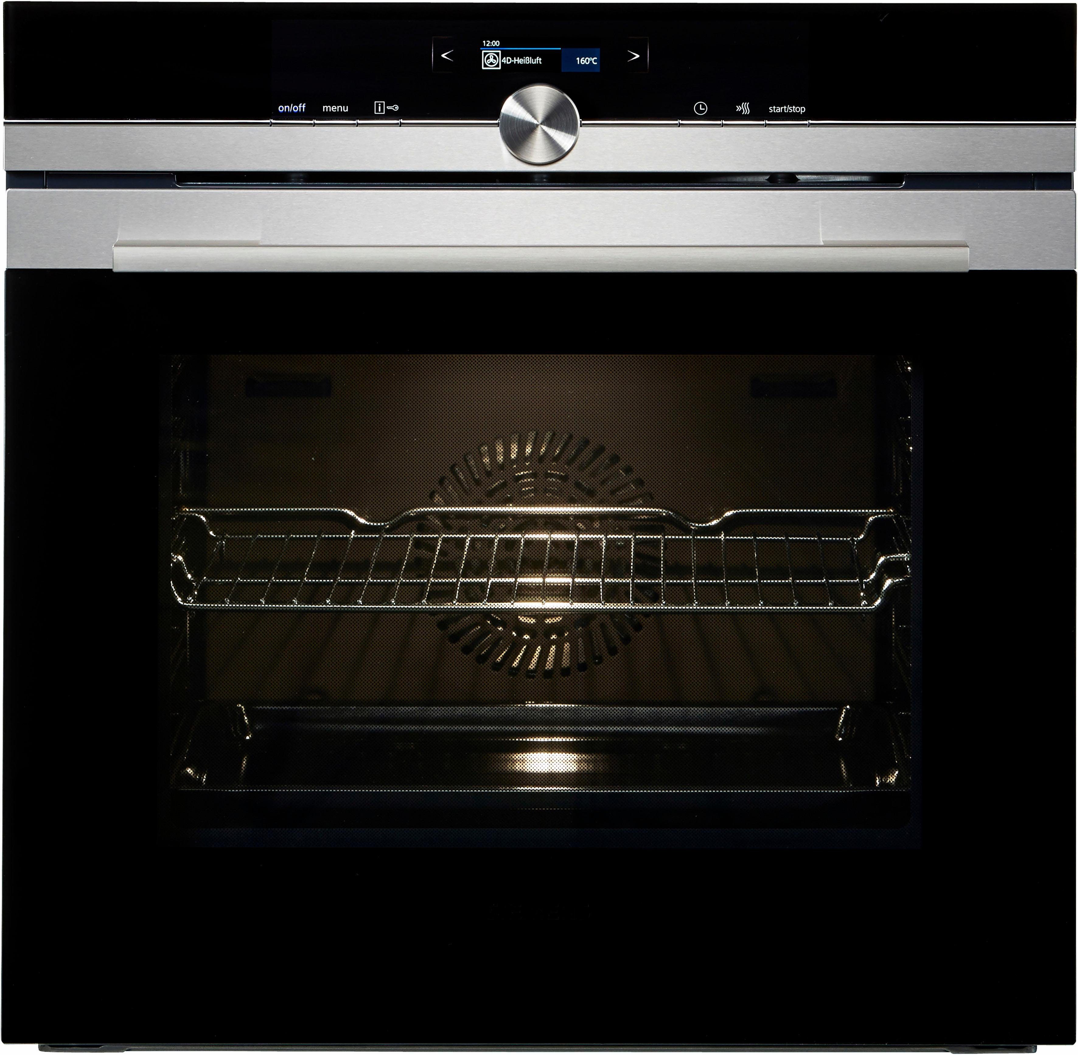 SIEMENS Einbaubackofen iQ700 HB634GBS1, mit Teleskopauszug nachrüstbar, ecoClean Plus, mit ecoClean
