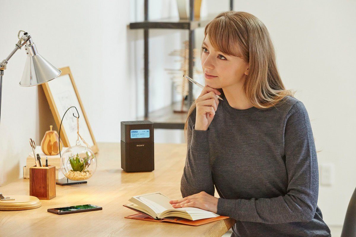Sony XDR-V1BTD Radio (Digitalradio (DAB), FM-Tuner mit RDS)