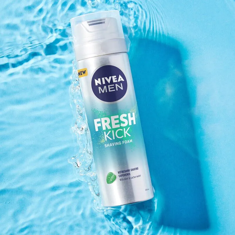 Αφρός ξυρίσματος Nivea Men Fresh Kick