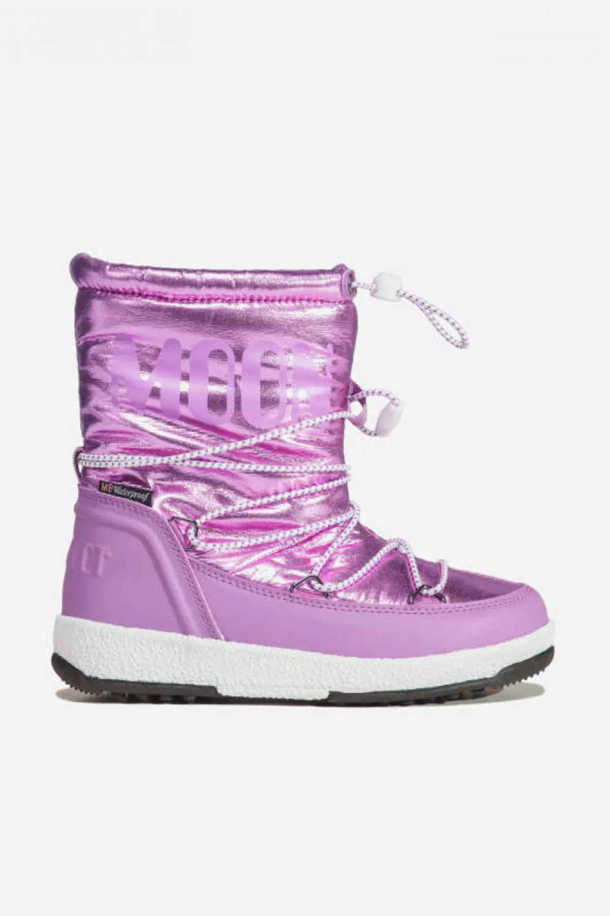MOON BOOT  Stiefelette - Rosa - Flacher Absatz