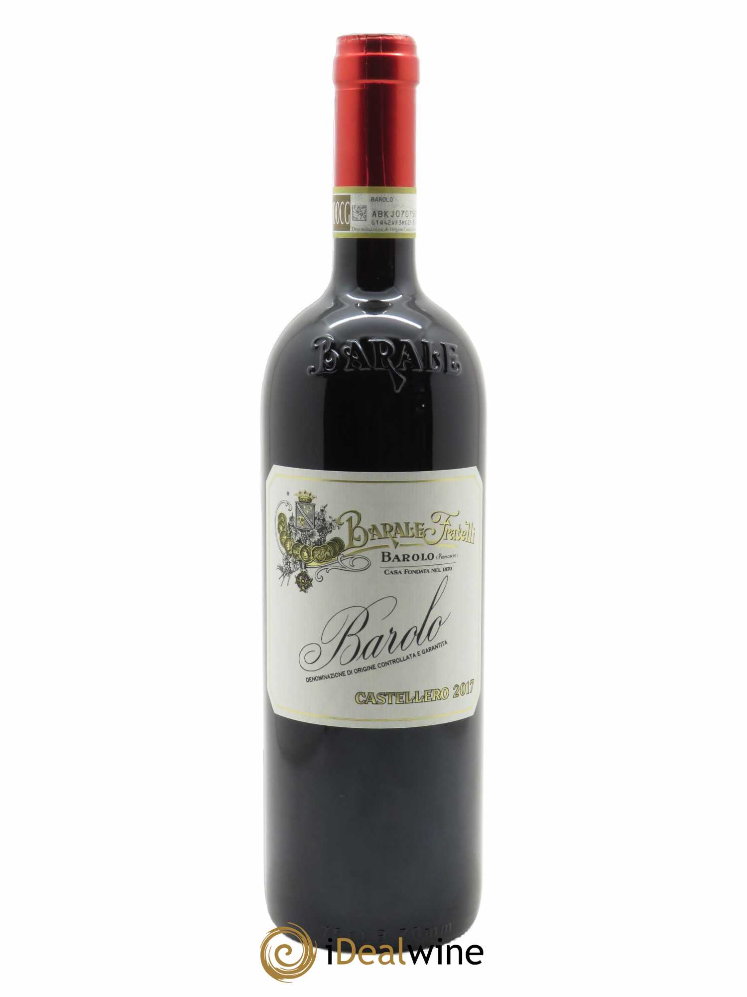 Barolo DOCG Barale Fratelli Castellero  2017 - Lot de 1 Bouteille
