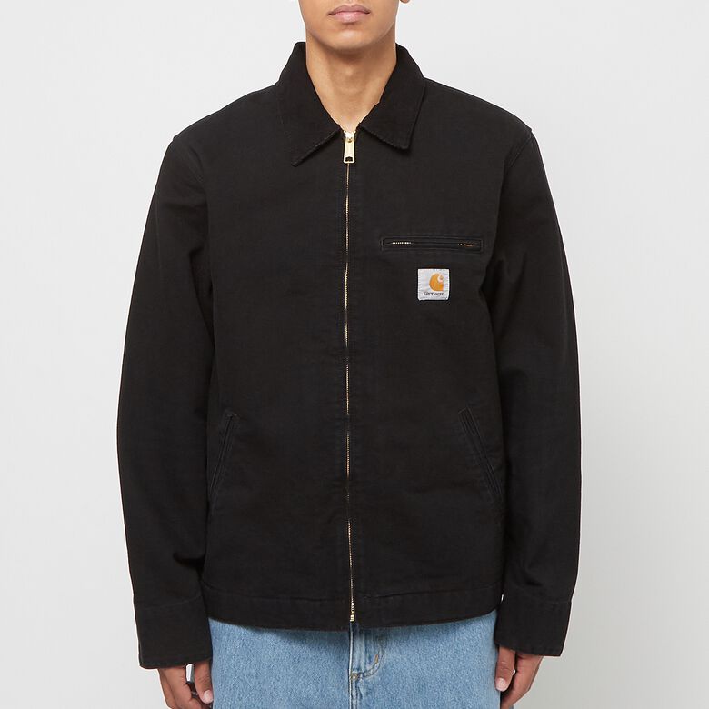 Carhartt WIP Detroit Jacket black aged canvas