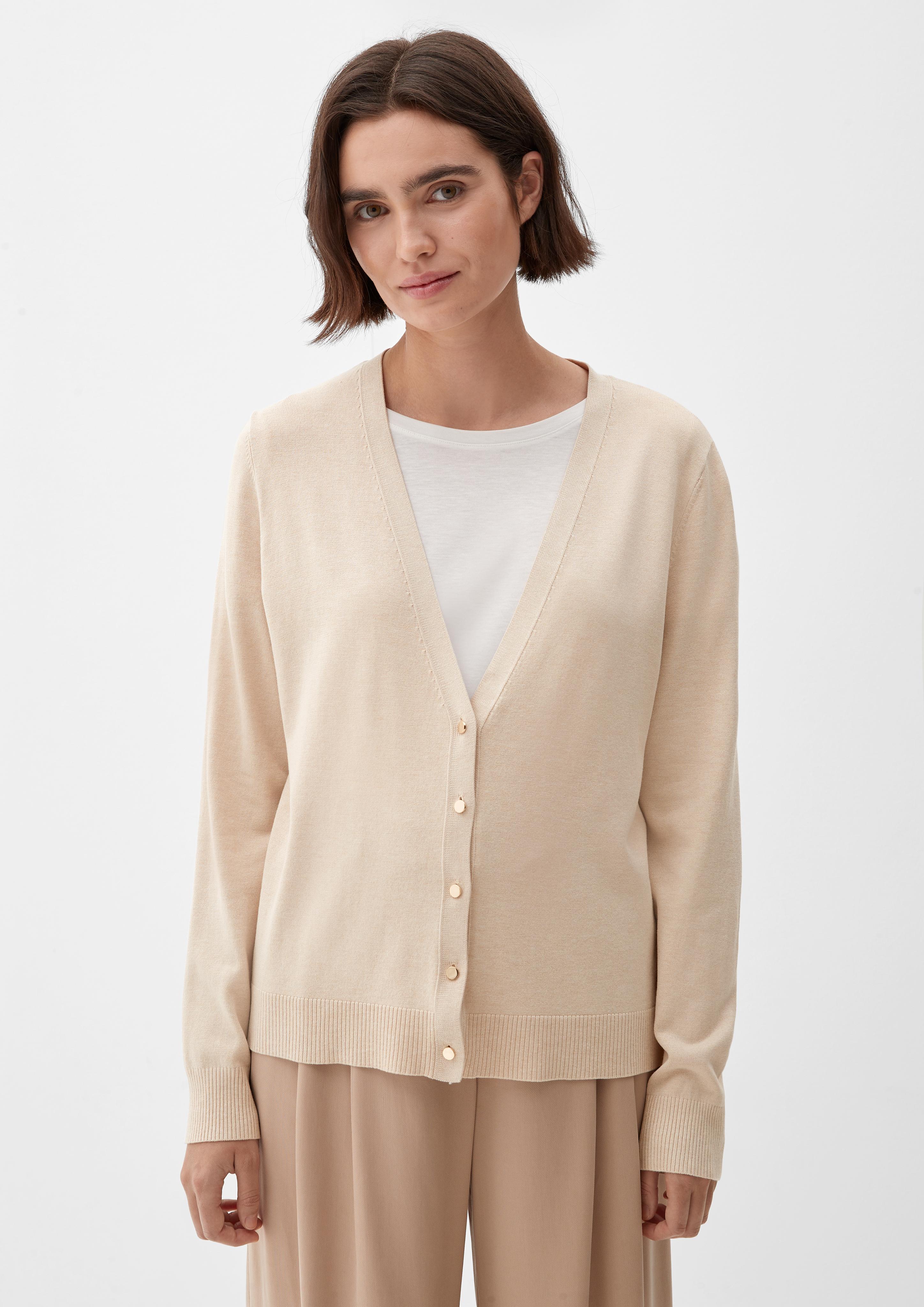 Strickjacke aus Viskosemix  2125694-81W0