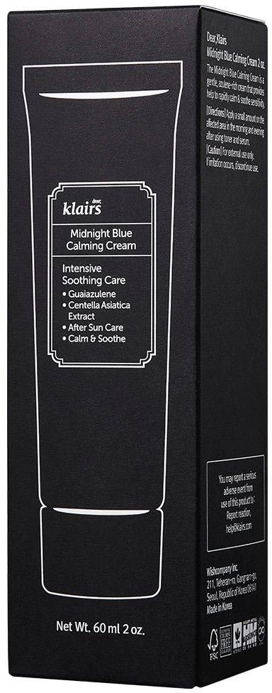 Dear Klairs Gesichtspflege Midnight Blue Calming Cream