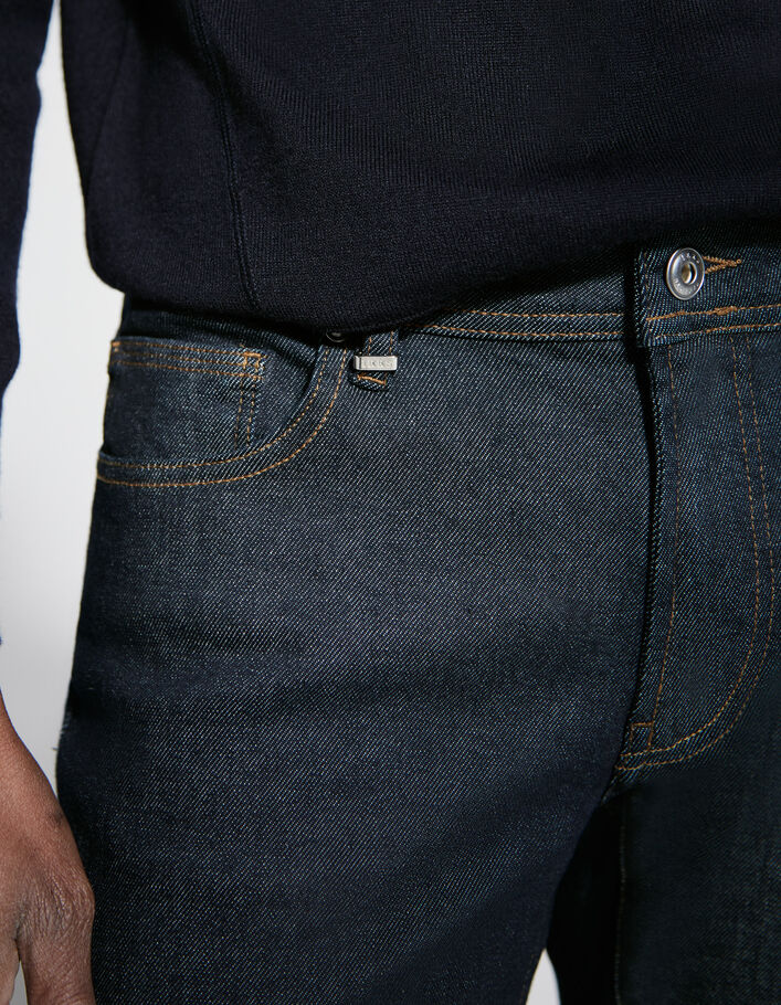 Jean SLIM bleu foncé brut POWER STRETCH Homme