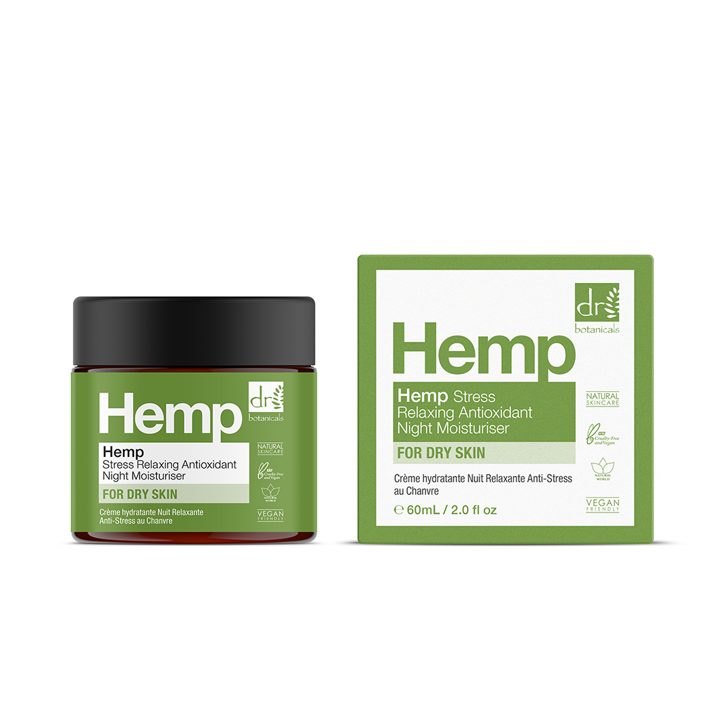 apothecary by dr botanicals Crème de Nuit Anti Stress Antioxydante au Chanvre Crème de Nuit