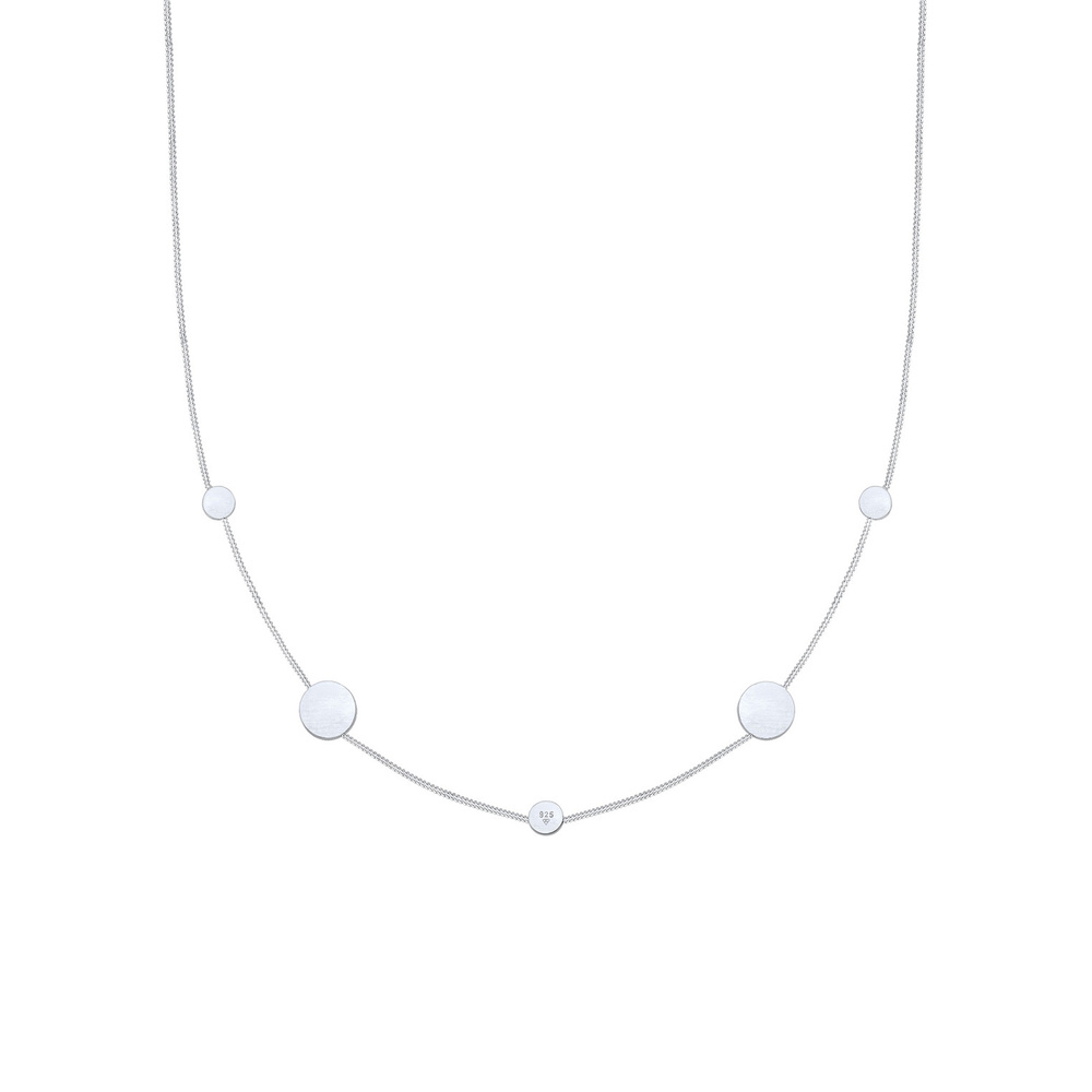 Elli Elli Collier Femmes Pendentif Plaquette Filigrane en Argent Sterling 925 Bijoux