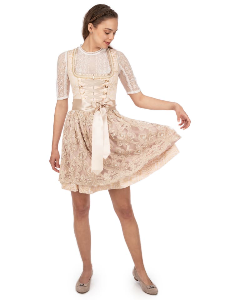 KRÜGER Dirndl 416866 in beige günstig kaufen