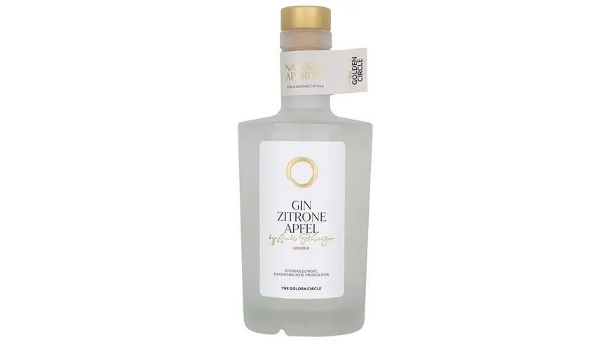 THE GOLDEN CIRCLE Gin Zitrone Apfel Liqueur by Andi Schweiger 350 ml