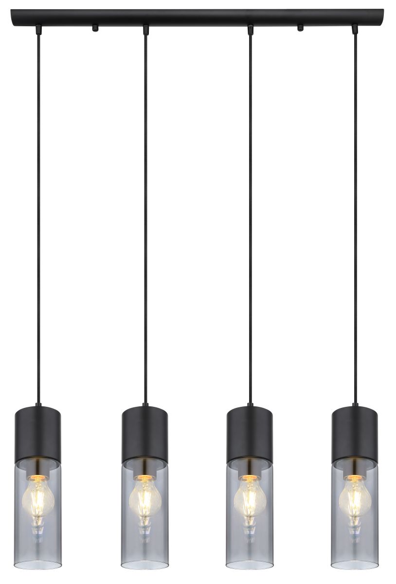 Globo 4-flg Pendelleuchte Annika