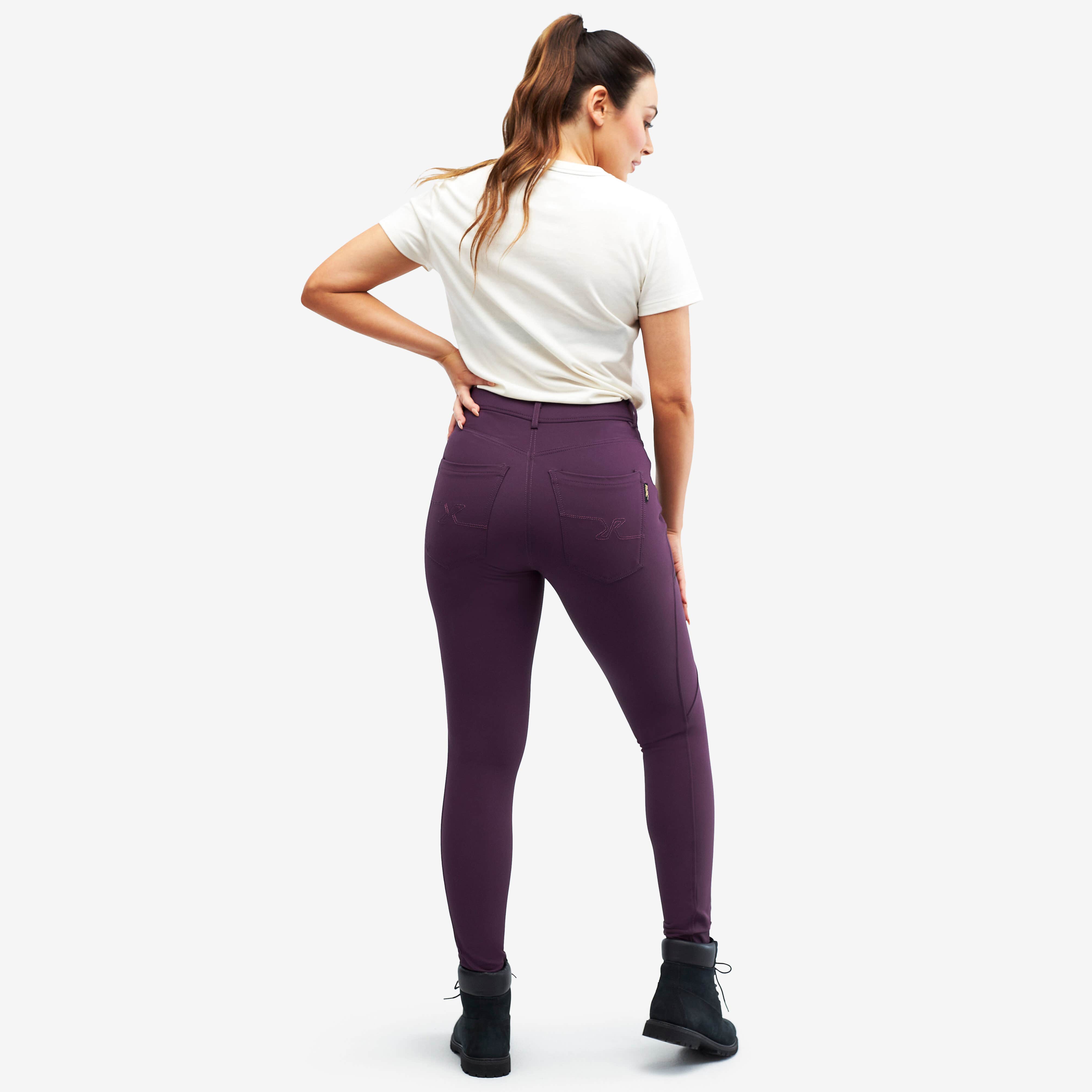 Bouncer Highwaist Jeans Femme Blackberry