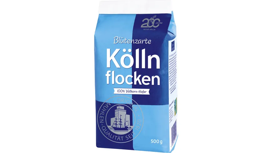 Blütenzarte Köllnflocken 500g - 100 % Vollkorn-Hafer 500 g