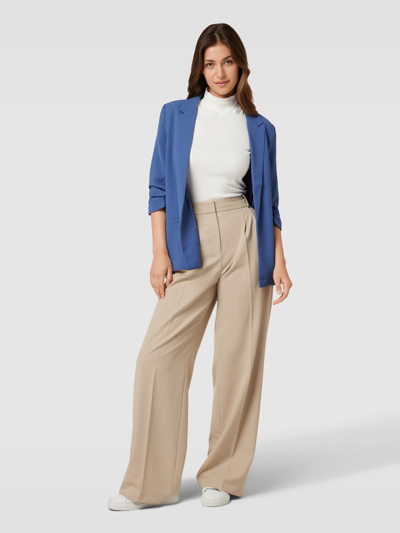 Blazer mit offener Vorderseite Modell 'Shirley' in bleu