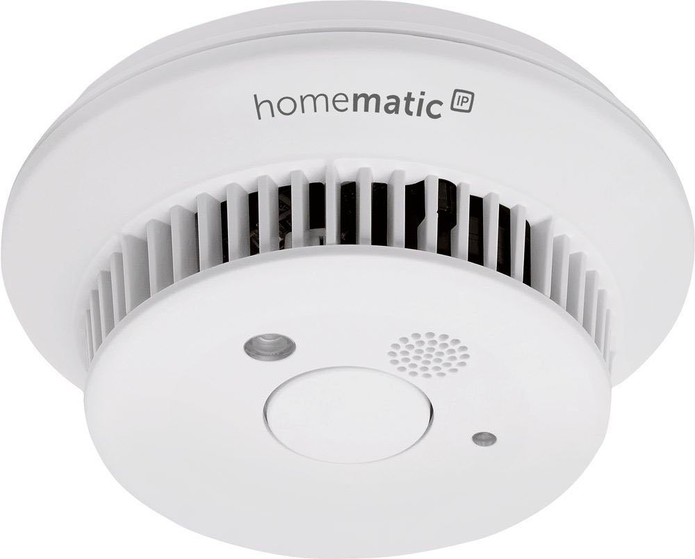 Homematic IP Funk-Rauchwarnmelder mit Q-Label (142685A0) Rauch- und Hitzewarnmelder