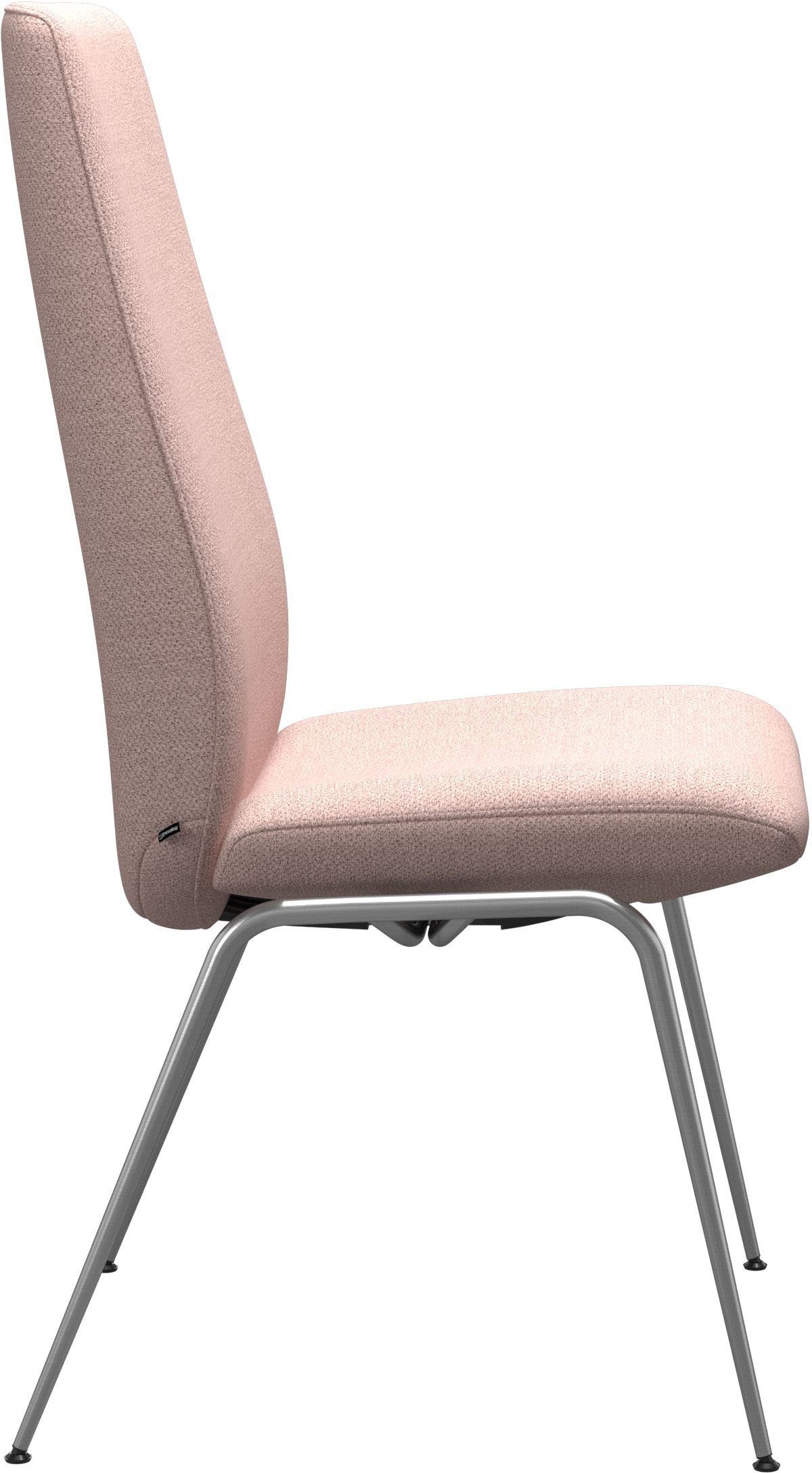 Stressless® Polsterstuhl Laurel, High Back, Größe L, mit Beinen aus Stahl in Chrom matt
