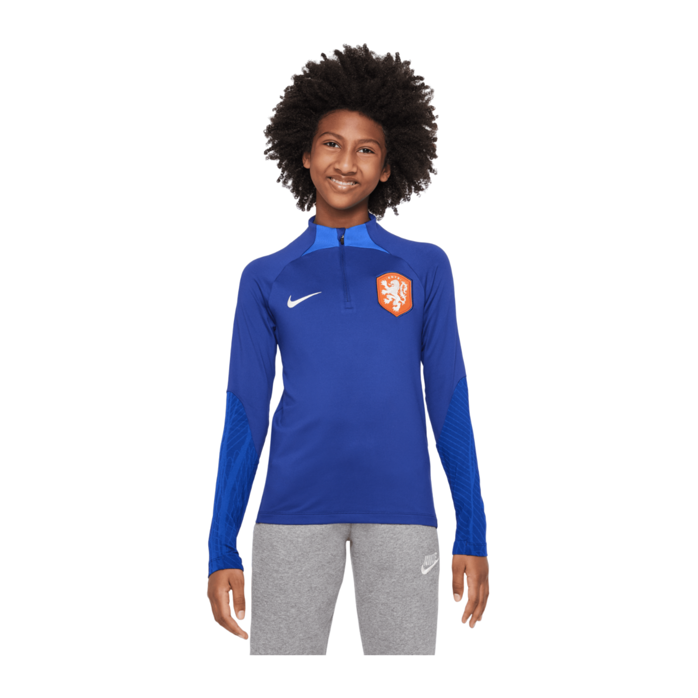 Nike Niederlande Strike Drill Top Kids Blau F456