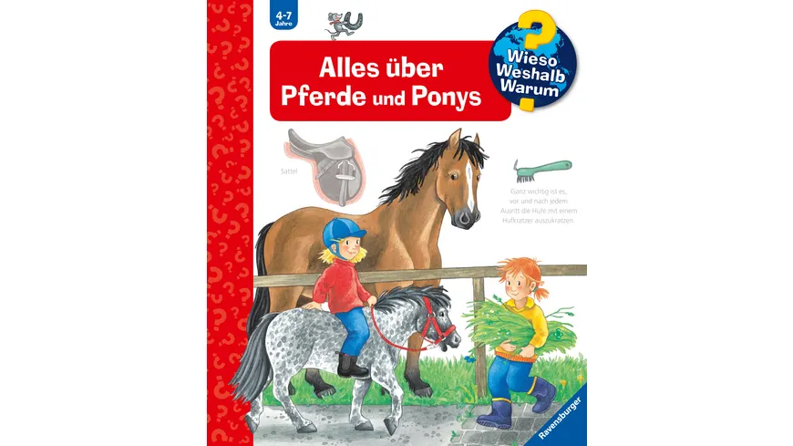 Ravensburger - Wieso? Weshalb? Warum? Alles über Pferde und Ponys, Band 21