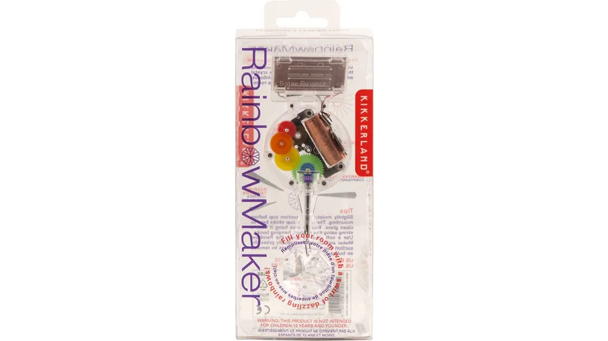 Kikkerland Solar RainbowMaker - Swarovski Crystal