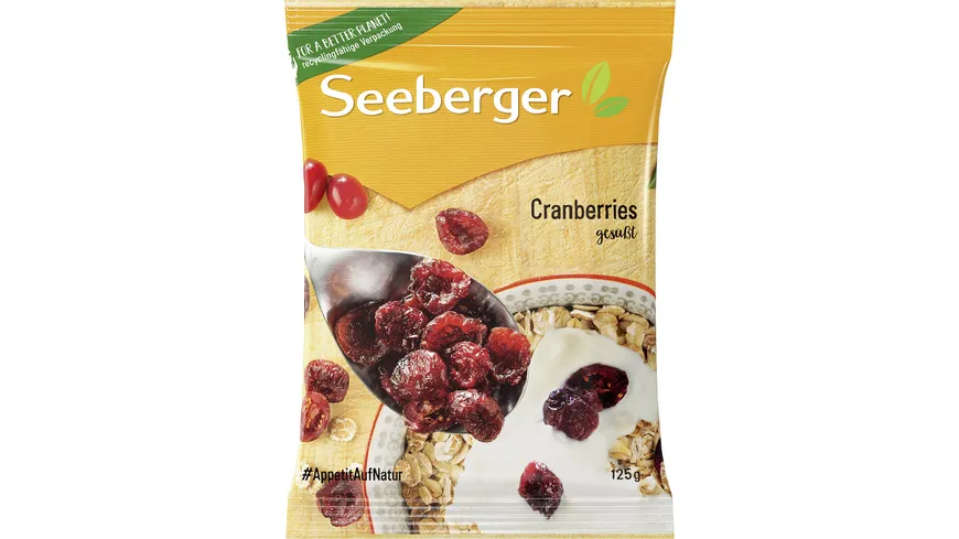 Seeberger Cranberries 125 g