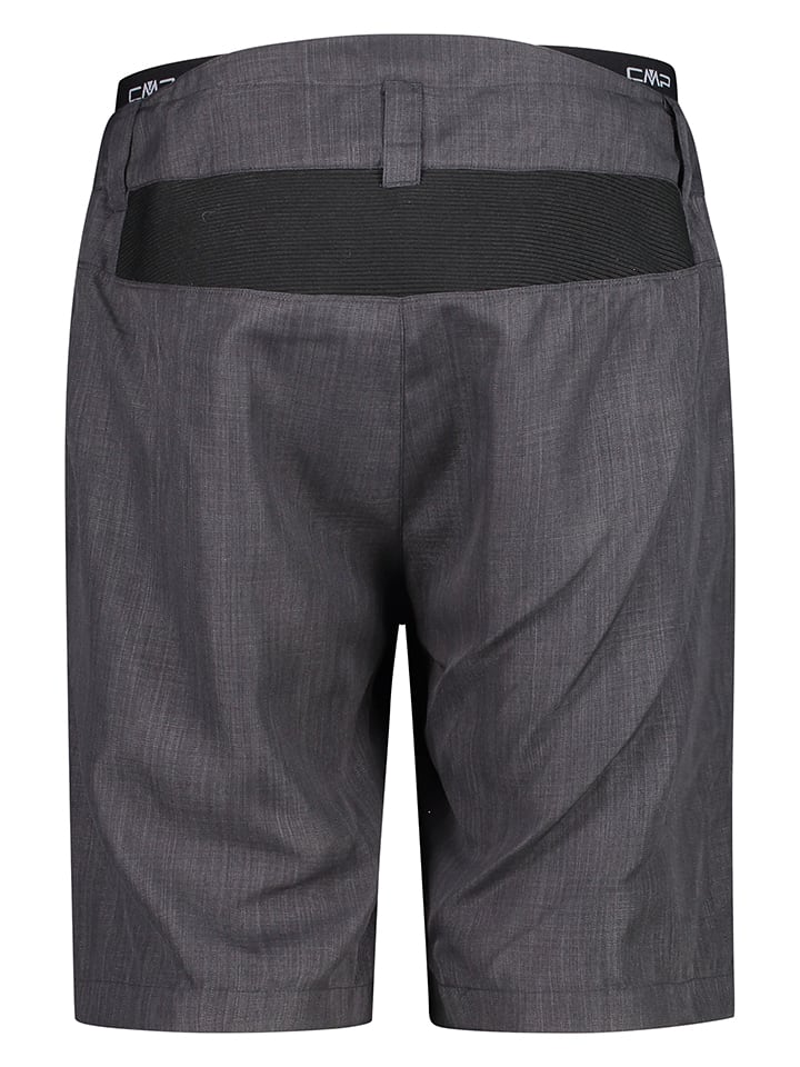 CMP 3in1-Fahrradshorts in Grau/ Schwarz günstig kaufen