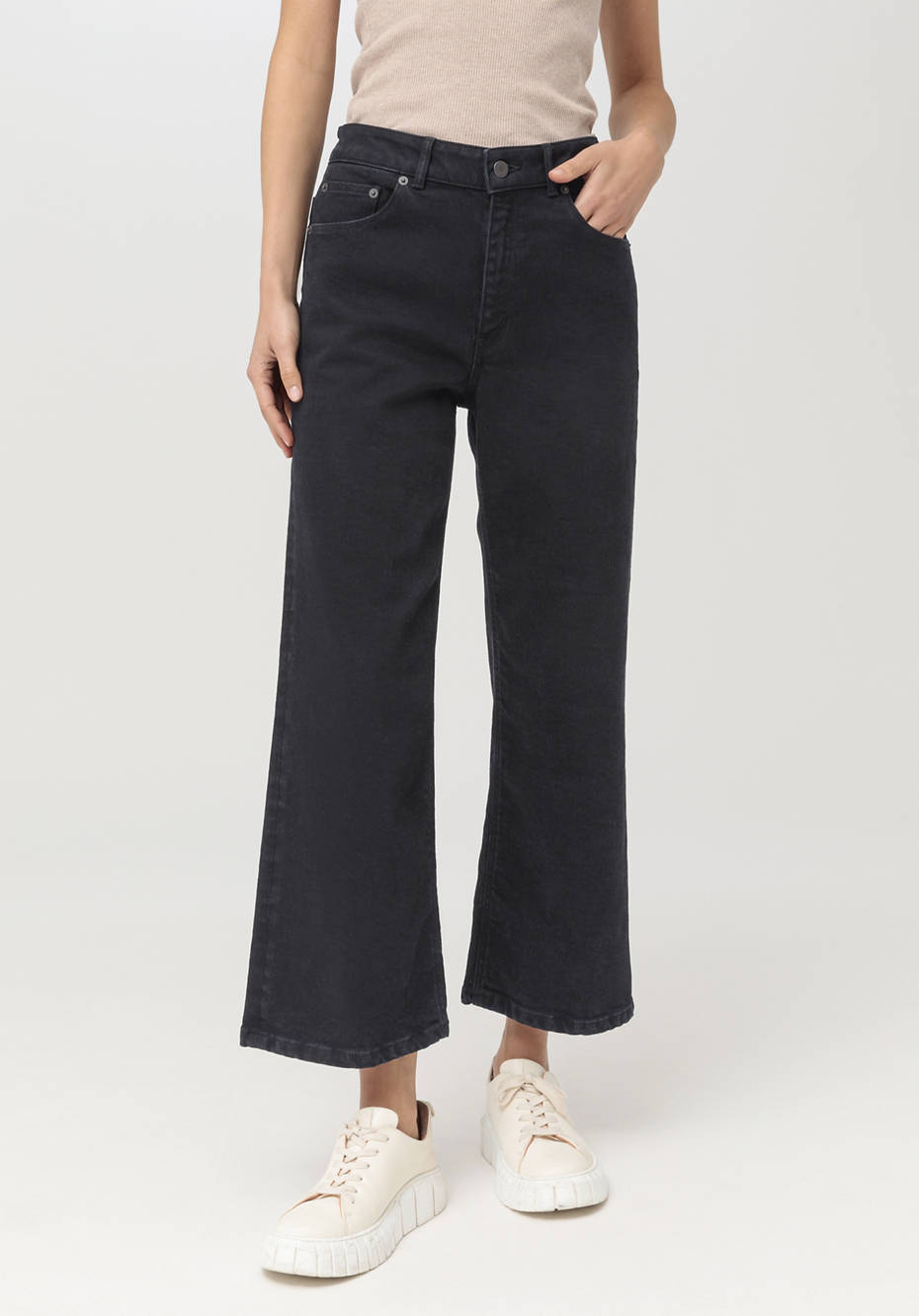 Coreva™ Jeans Culotte aus Bio-Denim